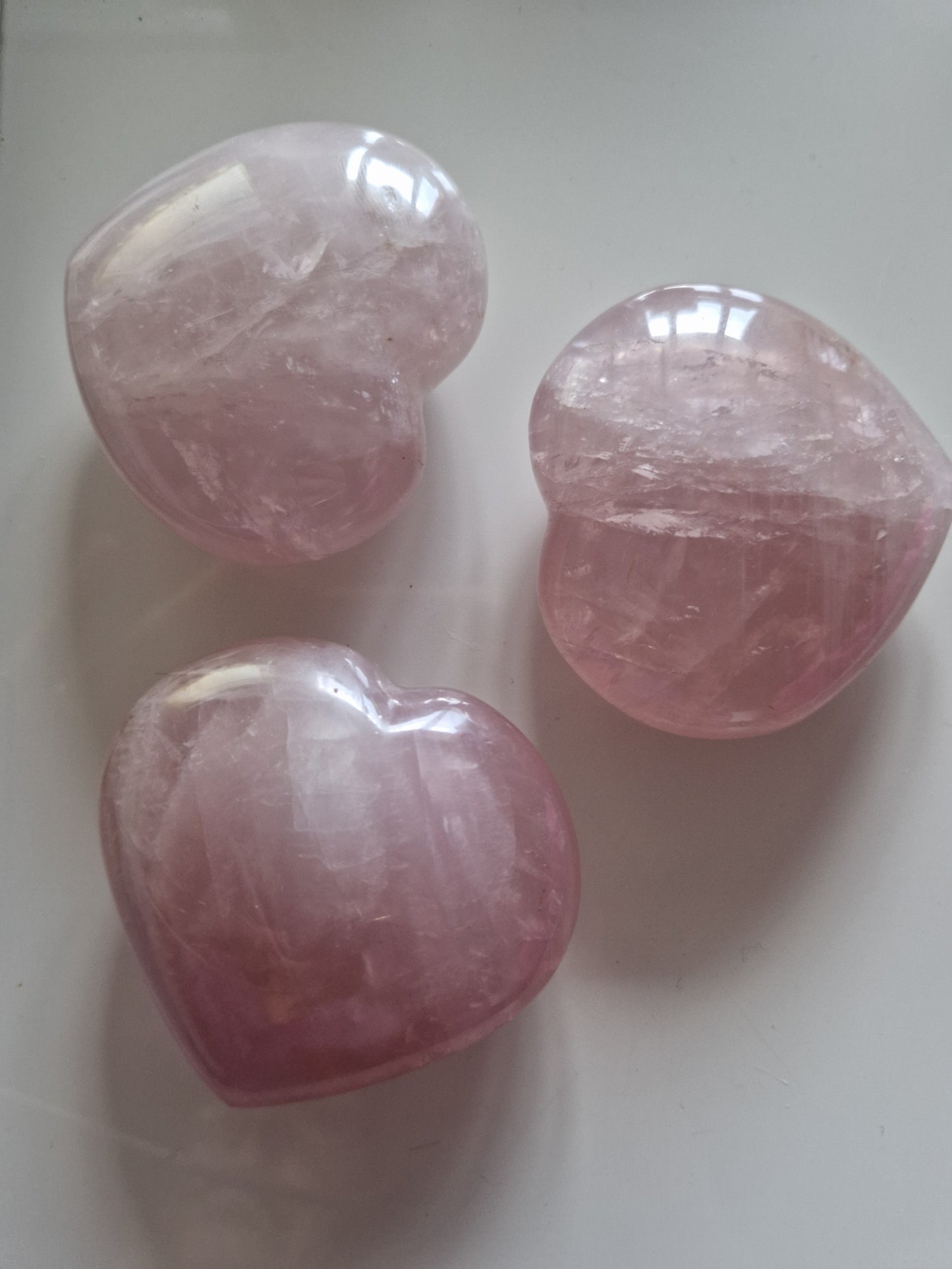 Cœur en Quartz Rose