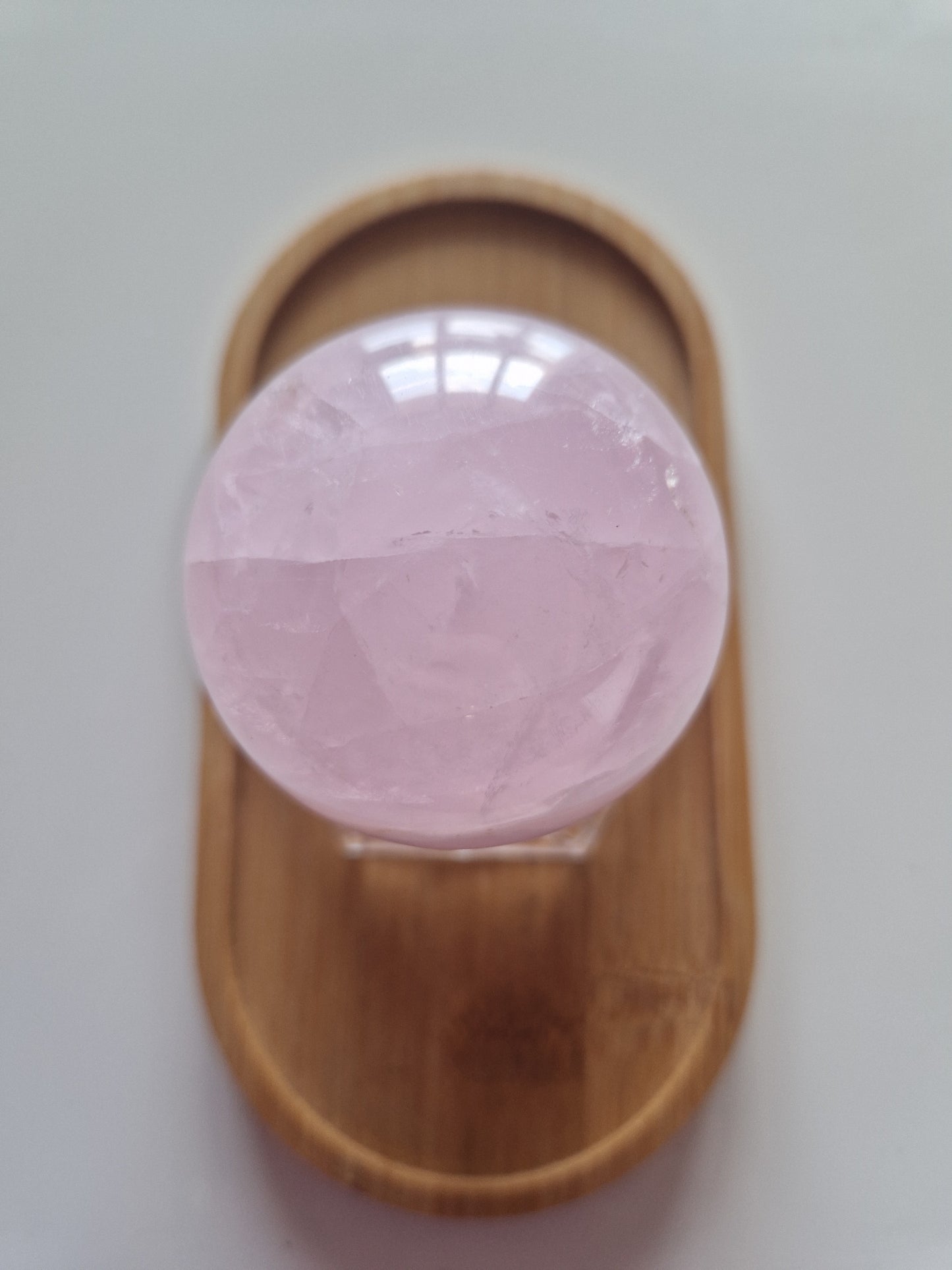 Sphère en Quartz Rose