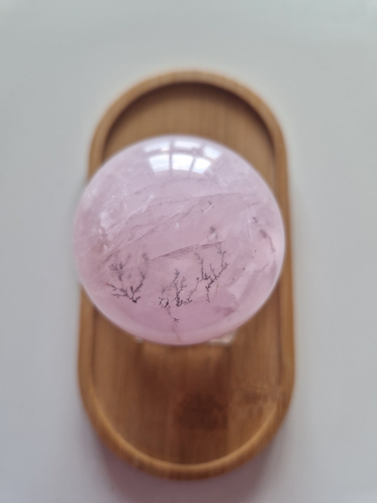 Sphère en Quartz Rose