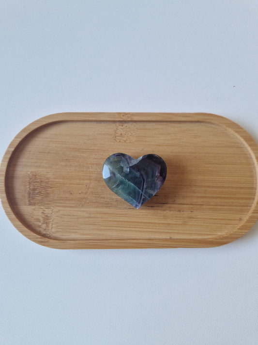 Cœur en Fluorite